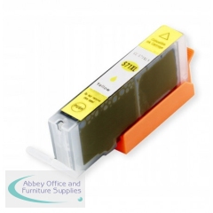 Compatible Canon CLI-571Y XL Yellow Ink Cartridge