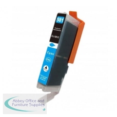 Compatible Canon CLI-581 Cyan Ink Cartridge