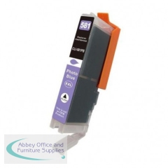 Compatible Canon CLI-581 Pigment Blue Ink Cartridge