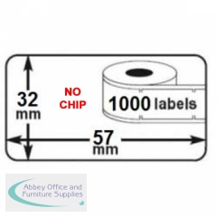 Compatible Dymo 11354 Label - NO CHIP