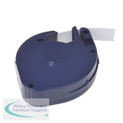 Compatible Dymo 91200/91220 LetraTag Tape, 12mm Black on White (Paper)