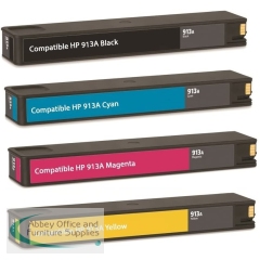 Compatible HP 913A Cyan Ink Cartridge