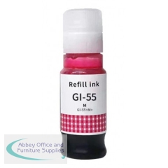 Compatible Canon GI-55 Magenta Ink Bottle