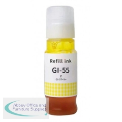 Compatible Canon GI-55 Yellow Ink Bottle