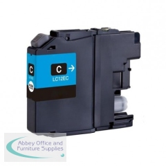 Compatible Brother LC12E Cyan Ink Cartridge