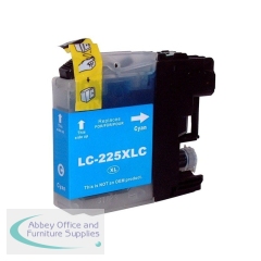 Compatible Brother LC225C Cyan Ink Cartridge