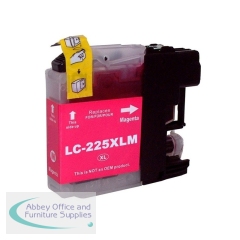 Compatible Brother LC225M Magenta Ink Cartridge