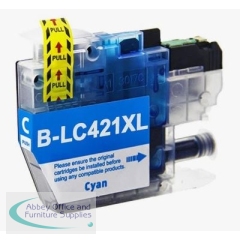 Compatible Brother LC421XL Cyan Ink Cartridge