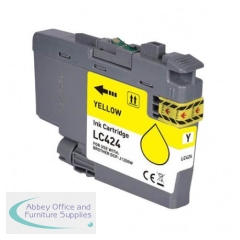 Compatible Brother LC424 Yellow Ink Cartridge