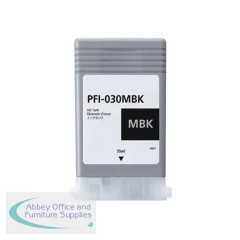 Compatable Canon PFI-030MBK matte black ink 55ml