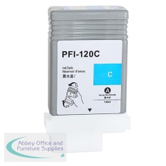 Compatible Canon PFI-120 Cyan Ink Cartridge