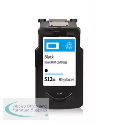 Compatible Canon PG512 Black Ink Cartridge