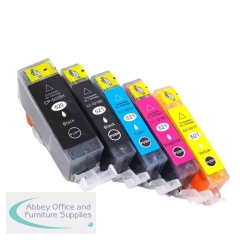 Compatible Canon PGI-520 / CLI-521 Multi-Pack Ink Cartridges