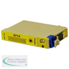 Compatible Epson T0714 Yellow T07144011 Ink Cartridge