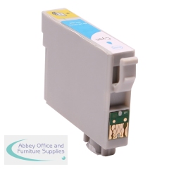 Compatible Epson T0802 Cyan T08024011 Ink Cartridge
