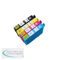 Compatible Epson T1285 Multi-Pack ( T1281, T1282, T1283, T1284) Ink Cartridges