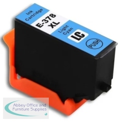 Compatible Epson 378XL Light Cyan T37954010 Ink Cartridge