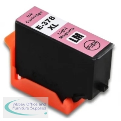 Compatible Epson 378XL Light Magenta T37964010 Ink Cartridge