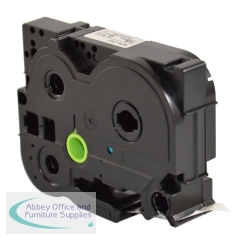 Compatible Brother TZ-551/TZe-551 24mm Black on Blue Tape