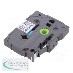 Compatible Brother TZE-S231 12mm Black On White Tape 8M