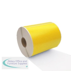 Compatible Zebra Thermal Labels YELLOW 102 x 152 x 25mm Core (300)