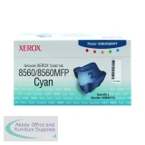 Xerox Phaser 8560 Cyan Solid Ink Stick (3 Pack) 108R00723