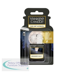 Yankee Candle Car Jar Ultimate Scented Air Freshener Midsummers Night Black 1220877E