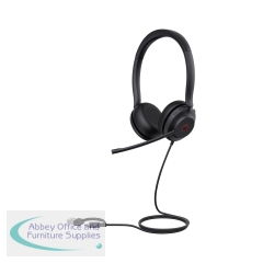 Yealink UH35 Dual Wired On-ear Headset USB-A USB-C Certified Microsoft Teams UC Certified 1308164
