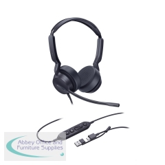 Yealink UH42 USB Wired Dual Teams Headset USB-C/A 1308195