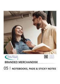 Abbey Office and Furniture Supplies - Branded Merchandise 05: Notebooks, Pads & Sticky Notes (PDF Brochure)...
