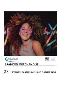 Abbey Office and Furniture Supplies - Branded Merchandise 27: Events, Parties & Public Gatherings (PDF Brochure)...